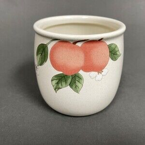 Mikasa  DC014 Country Classics Fruit Panorama Tea Canister Container without Lid